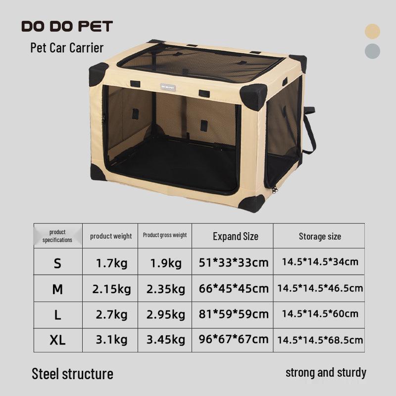 Dodopet Foldable Breathable Pet Car Carrier for Cats & Dogs Small бежевый
Dodopet Foldable Breathable Pet Car Carrier for Cats & Dogs Small бежевый