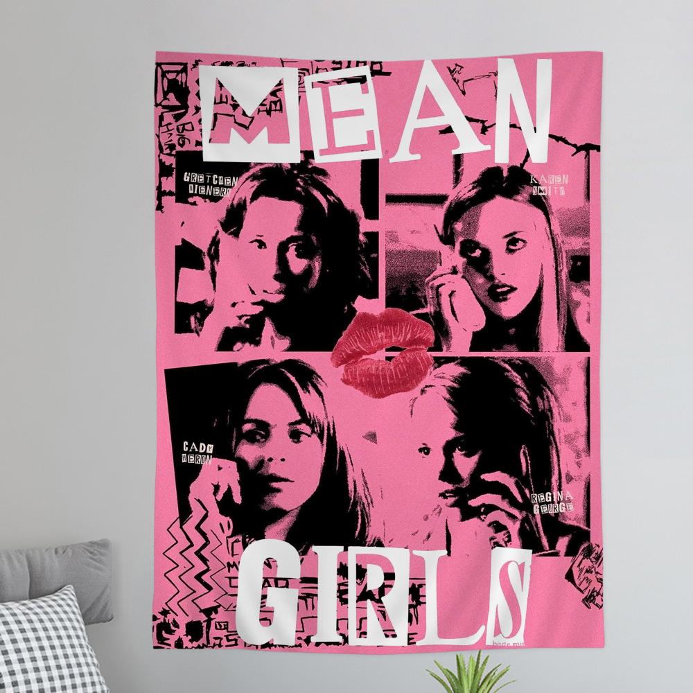 Mean Girls Movie Printed Large Wall Tapestry Indian Buddha Wall Decoration Witchcraft Bohemian Hippie Wall Art Decor 74x94cm(29x37in)
Mean Girls Movie Printed Large Wall Tapestry Indian Buddha Wall Decoration Witchcraft Bohemian Hippie Wall Art Decor 74x94cm(29x37in)