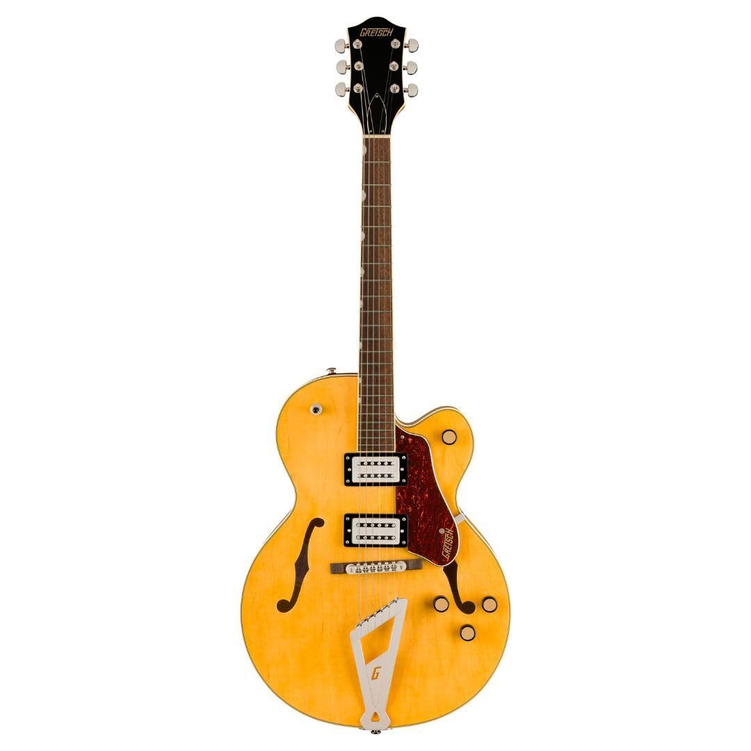 Gretsch G2420 Streamliner Hollow Body with Chromatic II Pickups Village Amber / Broad’Tron BT-3S
Gretsch G2420 Streamliner Hollow Body with Chromatic II Pickups Village Amber / Broad’Tron BT-3S