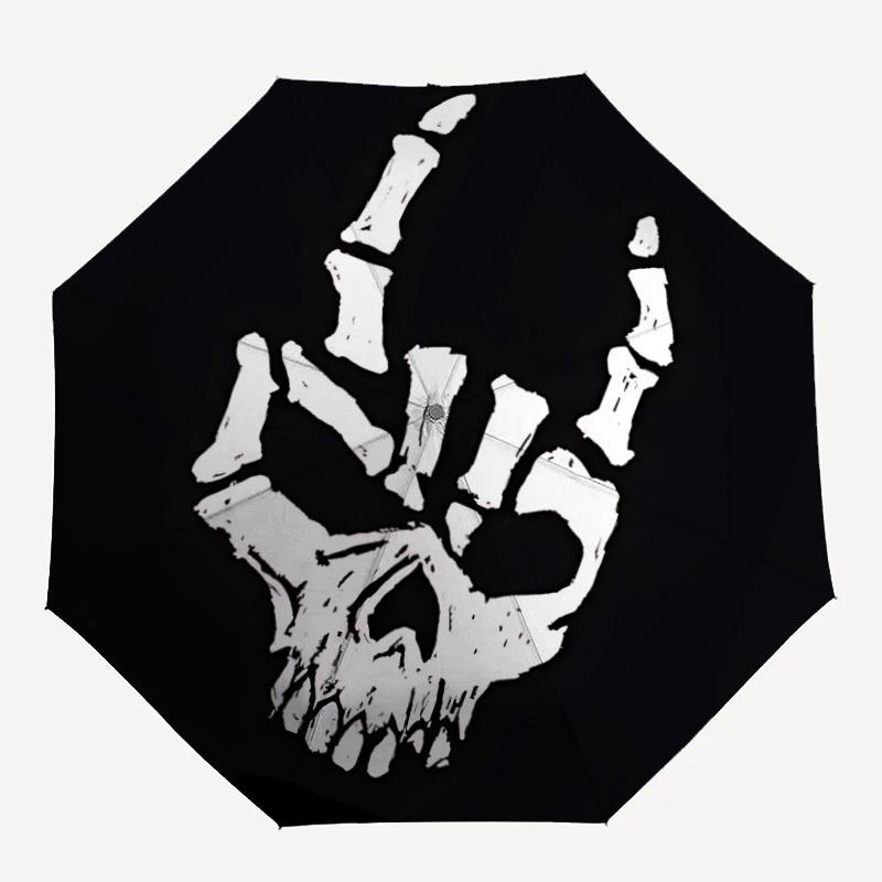 1pc Skull HandAutomatic Folding Umbrella, Portable Collapsible Design, Casual Outdoor Accessory, for All Seasons 022
1pc Skull HandAutomatic Folding Umbrella, Portable Collapsible Design, Casual Outdoor Accessory, for All Seasons 022