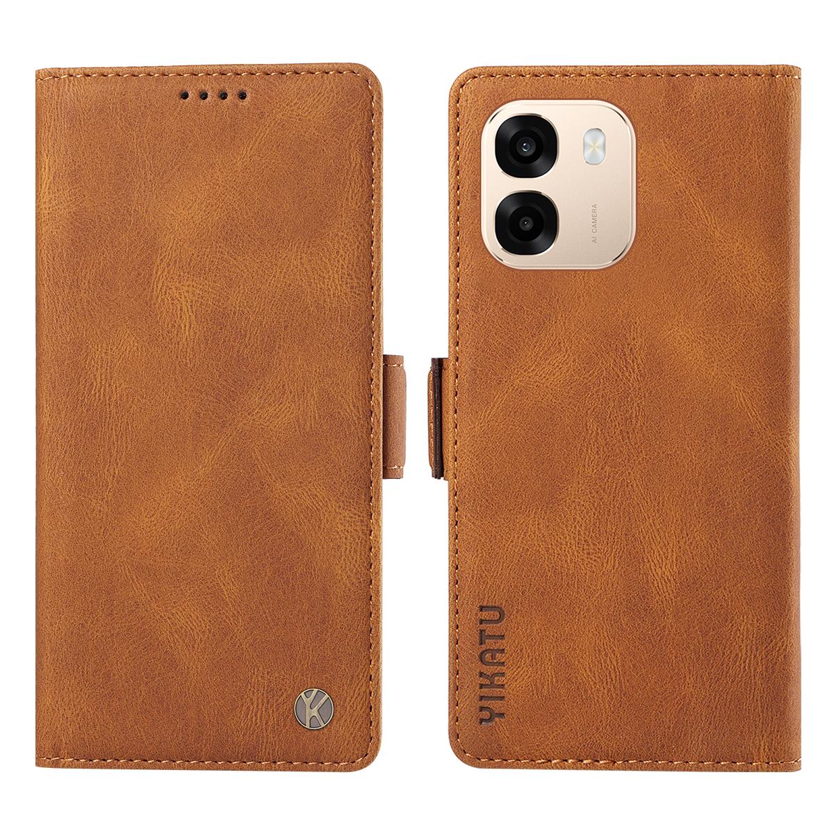 Для Oppo A6 5G/Oppo A6x 5G Шкіряний чохол YIKATU YK-005 З відчуттям шкіри Гаманець Чохол для телефону
Для Oppo A6 5G/Oppo A6x 5G Шкіряний чохол YIKATU YK-005 З відчуттям шкіри Гаманець Чохол для телефону