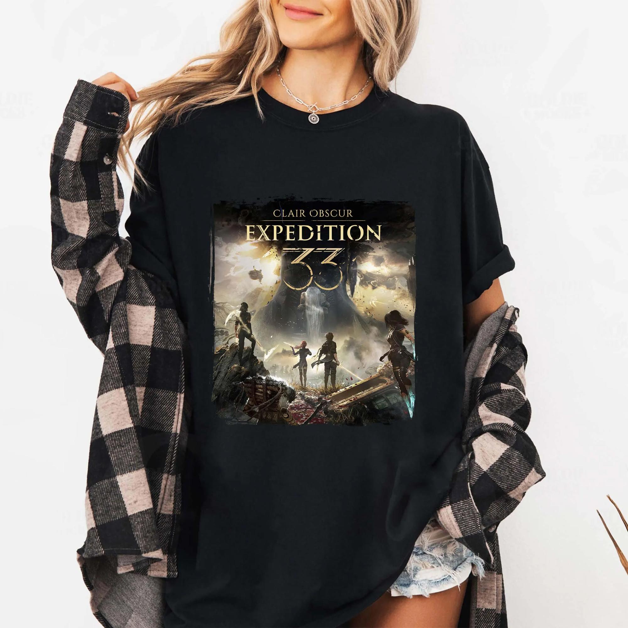 Clair Obscur Expedition 33 Printed Womens Tshirt Fashion Trend Top SpringSummer Pure Cotton Unisex Short Sleeve Tshirt S
Clair Obscur Expedition 33 Printed Womens Tshirt Fashion Trend Top SpringSummer Pure Cotton Unisex Short Sleeve Tshirt S
