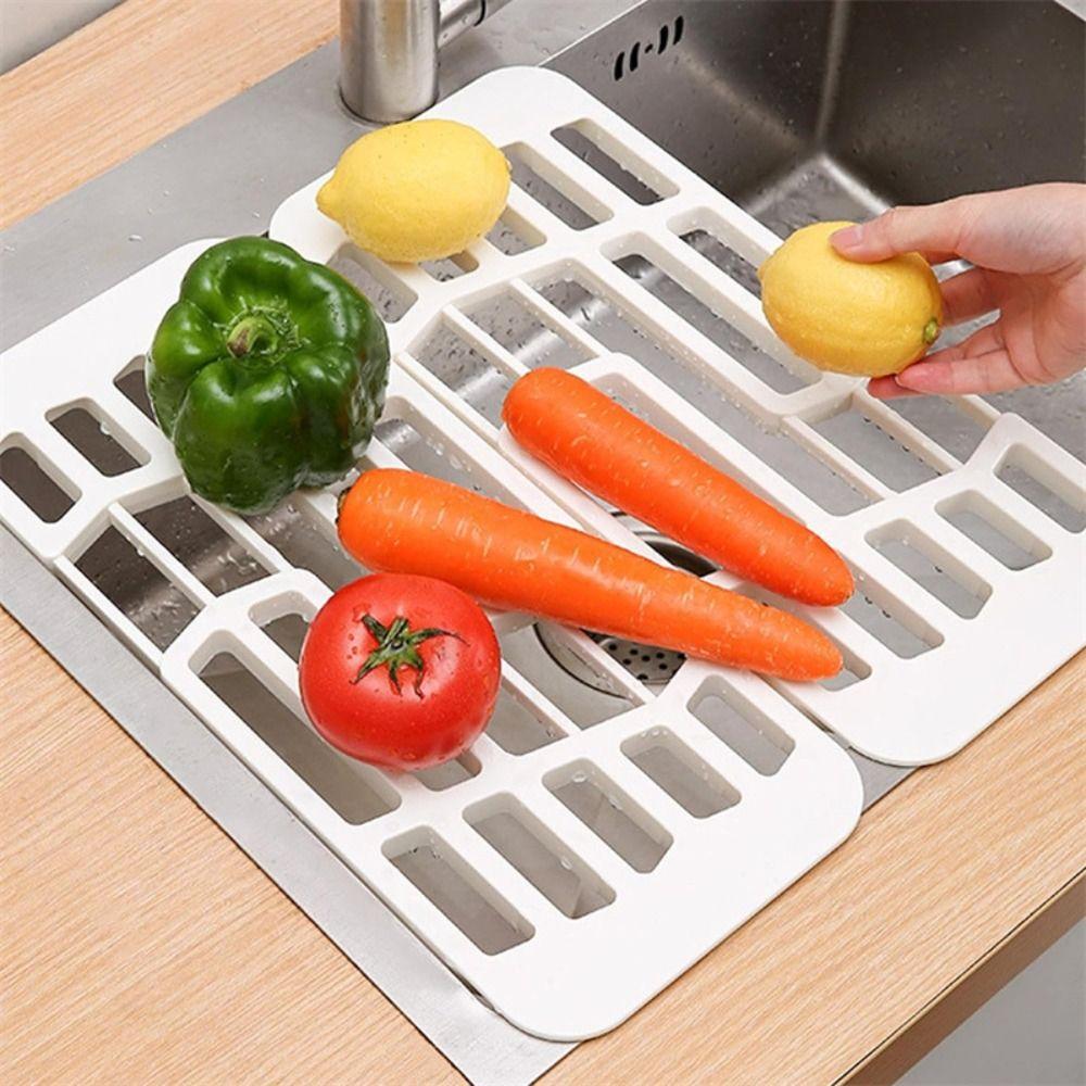 Adjustable Dish Drain Rack Plastic Fruit Vegetable Drainer Multifunctional Dish Drying Rack Home
Adjustable Dish Drain Rack Plastic Fruit Vegetable Drainer Multifunctional Dish Drying Rack Home