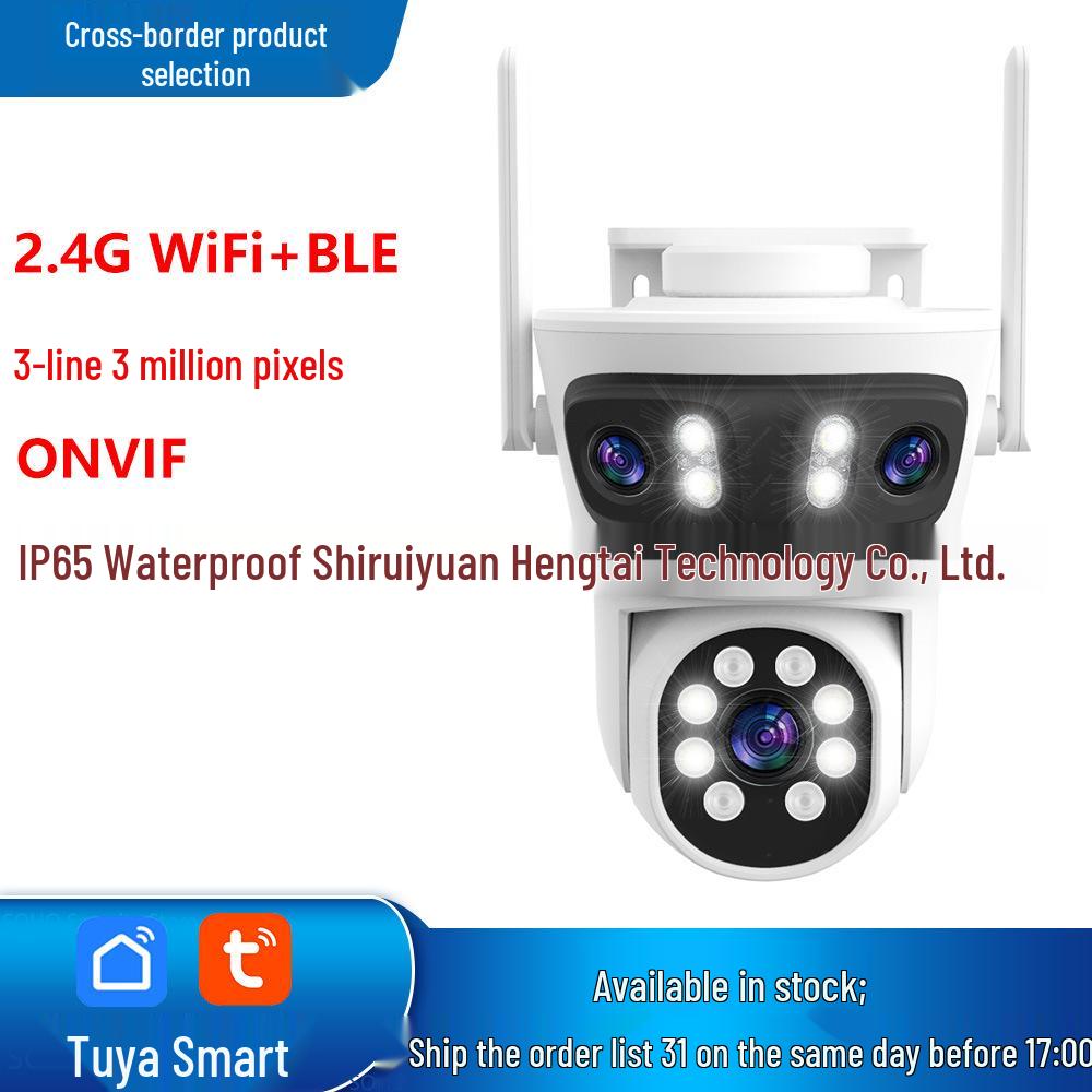 Graffiti Smart 3MP HD Outdoor Dome Camera, 180° Wide Angle with App Remote Viewing
Graffiti Smart 3MP HD Outdoor Dome Camera, 180° Wide Angle with App Remote Viewing