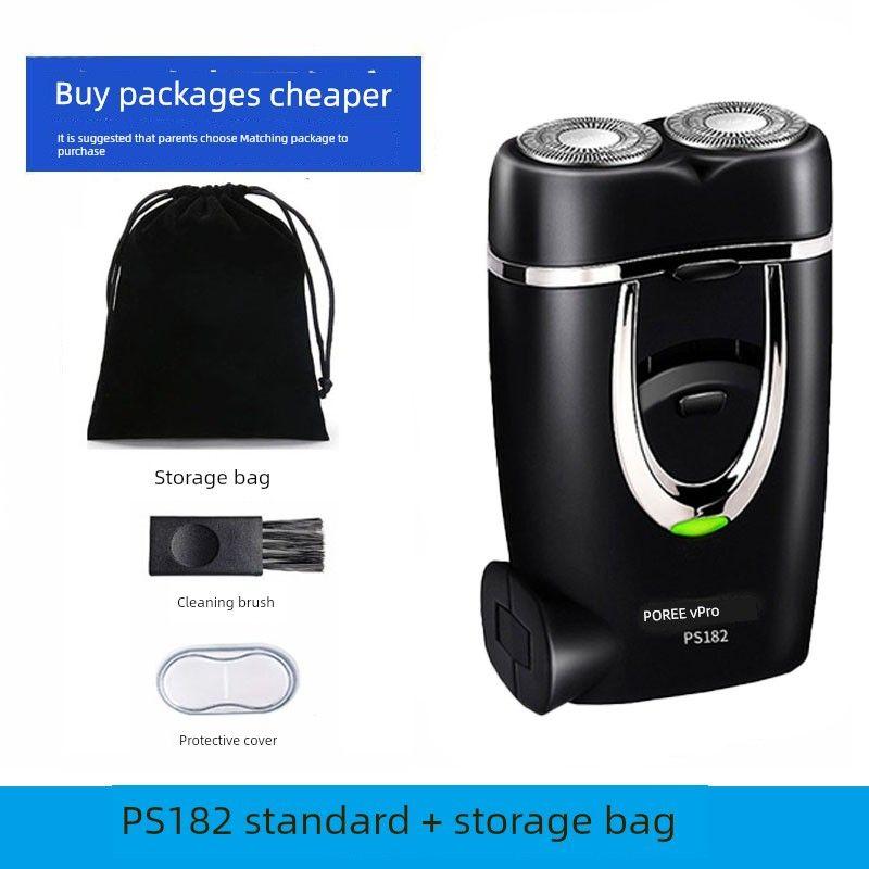 Authentic Electric Shaver Razor for Men, Small T-Shirt Shaver, Mini Full-Body Shaver, Same Model as Flyco 711 Fs711 Same Style Borui 182+ Storage Bag
Authentic Electric Shaver Razor for Men, Small T-Shirt Shaver, Mini Full-Body Shaver, Same Model as Flyco 711 Fs711 Same Style Borui 182+ Storage Bag