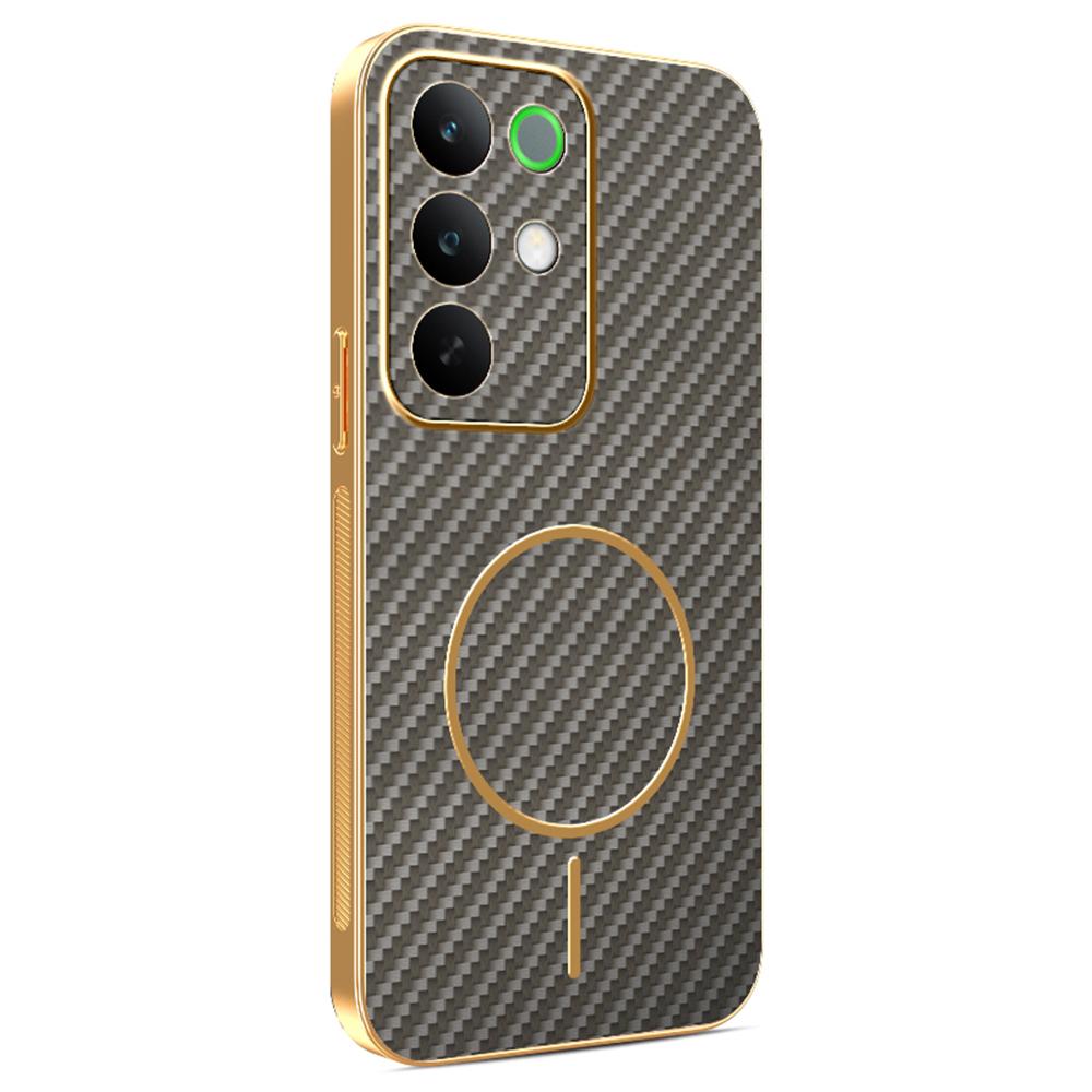 Для Realme C85 Pro 4G Чохол Текстурований Карбонове Волокно Електроосаджений ТПУ Задня Кришка Телефону
Для Realme C85 Pro 4G Чохол Текстурований Карбонове Волокно Електроосаджений ТПУ Задня Кришка Телефону