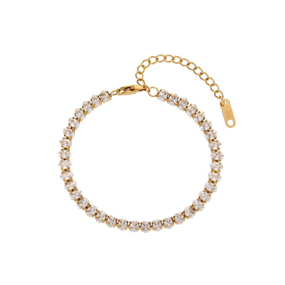 MamacitaSlay 316L Stainless Steel AAA Zircon Bracelet Necklace 18K Gold Plated Waterproof Jewelry Set Women s Luxury Jewelry
MamacitaSlay 316L Stainless Steel AAA Zircon Bracelet Necklace 18K Gold Plated Waterproof Jewelry Set Women s Luxury Jewelry