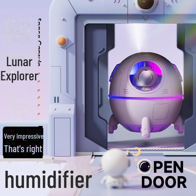 USB-зволожувач повітря Astronaut: Творчий міні-мультяшний туман для дому та дослідження місяця Rechargeable with Built-in Battery рожевий
USB-зволожувач повітря Astronaut: Творчий міні-мультяшний туман для дому та дослідження місяця Rechargeable with Built-in Battery рожевий