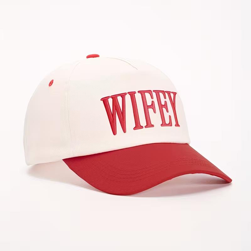 MLFO WIFEY Embroidered ColorBlock SoftTop Baseball Cap Unisex Hat WoUnisexs Summer Fashion CurvedBrim Hat Unisex Y2K Couple Hat
MLFO WIFEY Embroidered ColorBlock SoftTop Baseball Cap Unisex Hat WoUnisexs Summer Fashion CurvedBrim Hat Unisex Y2K Couple Hat