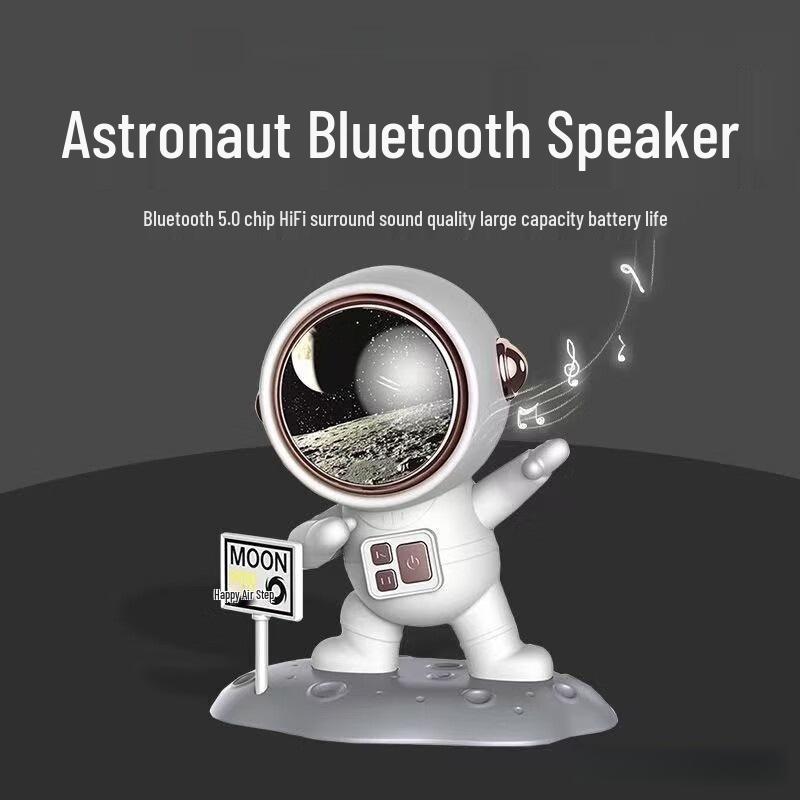 Astronaut Bluetooth Speaker: High-Quality Sound and Large Volume Subwoofer, Perfect Birthday Gift.
Astronaut Bluetooth Speaker: High-Quality Sound and Large Volume Subwoofer, Perfect Birthday Gift.
