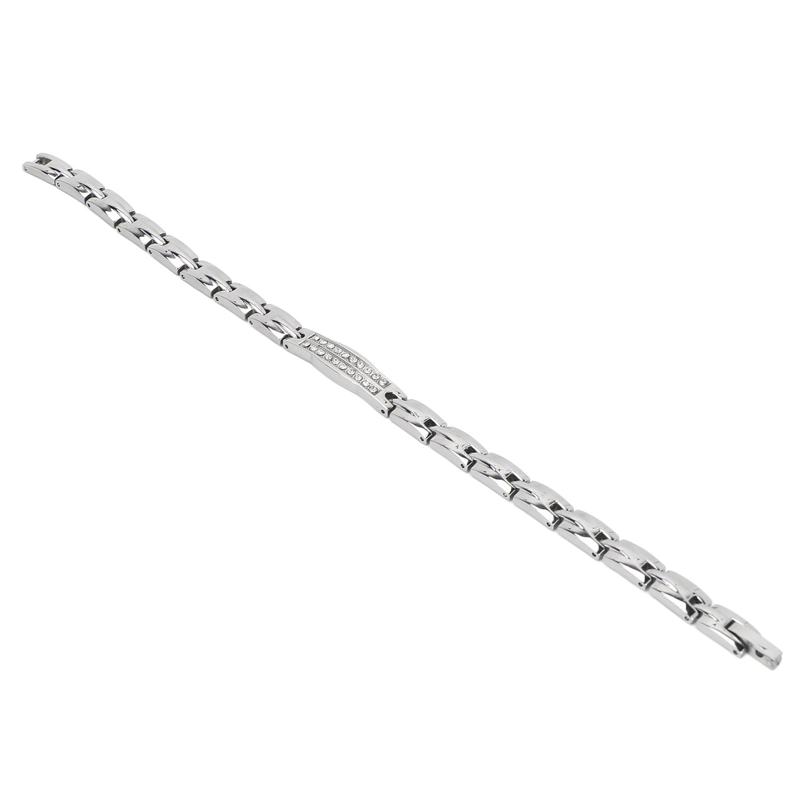 Women Magnet Therapy Bracelet Titanium Steel Carpal Joint Pain Relief Bracelet Jewelry for Gathering Party
Women Magnet Therapy Bracelet Titanium Steel Carpal Joint Pain Relief Bracelet Jewelry for Gathering Party