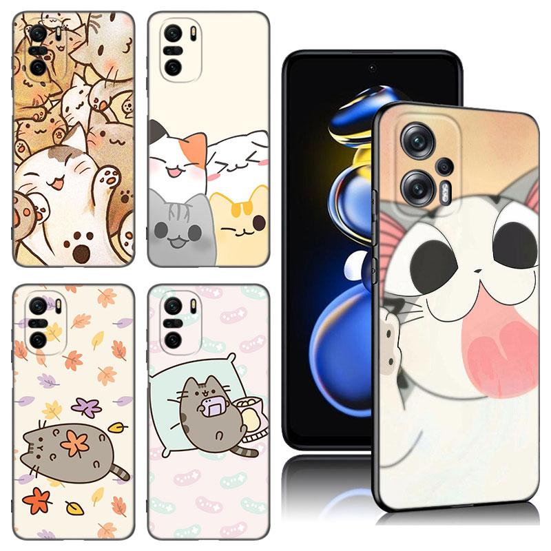 Cute kawaii cat Black Silicone Phone Case For Xiaomi POCO X3 X4 NFC F4 GT F5 F6 M3 M4 M6 X5 X6 Pro 5G M5 C55 C65 POCO M6 5G
Cute kawaii cat Black Silicone Phone Case For Xiaomi POCO X3 X4 NFC F4 GT F5 F6 M3 M4 M6 X5 X6 Pro 5G M5 C55 C65 POCO M6 5G