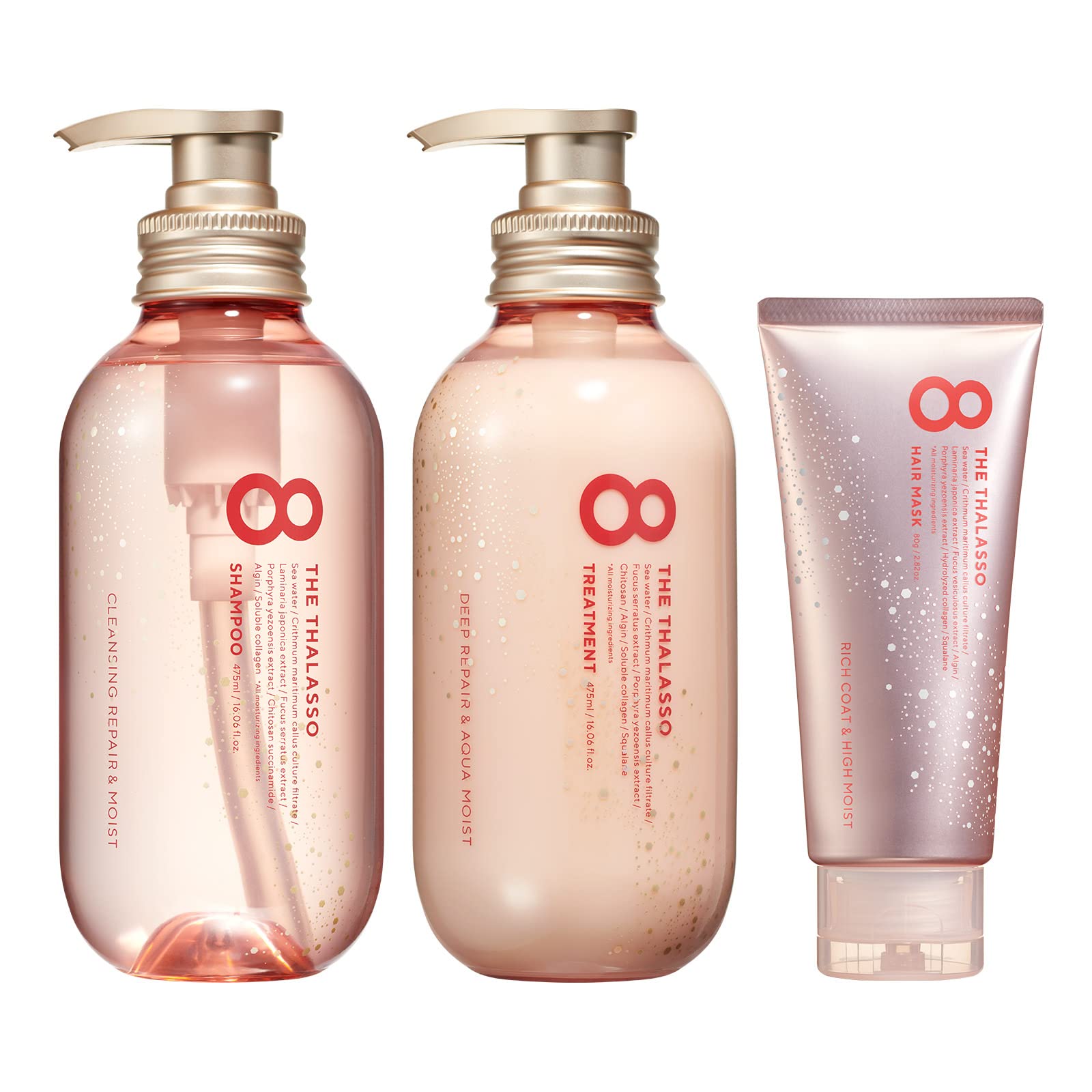 Eight Za Thalasso Moist Shampoo Увлажняющий уход с мини-маской для волос Pink Relax Limited Kit 2022 Aqua Blossom Scent &
Eight Za Thalasso Moist Shampoo Увлажняющий уход с мини-маской для волос Pink Relax Limited Kit 2022 Aqua Blossom Scent &