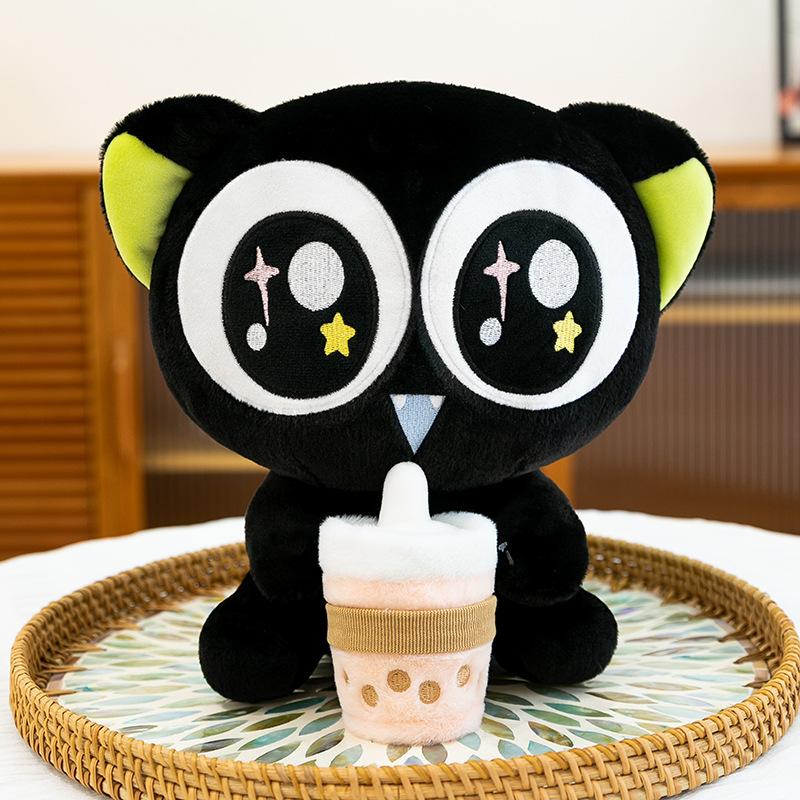 Milk tea cat plush toy big-eyed cat doll cute Internet celebrity Luo Xiaohei table with doll giving birthday gift 30cm0.3kg
Milk tea cat plush toy big-eyed cat doll cute Internet celebrity Luo Xiaohei table with doll giving birthday gift 30cm0.3kg