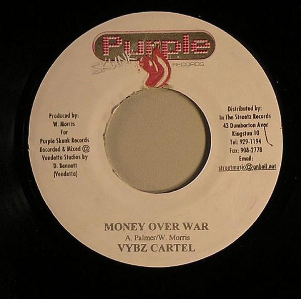 7inch Record VYBZ KARTEL - Money Over War NONE Purple Skunk Re Jamaica Reggae, Ska & Dub Used
7inch Record VYBZ KARTEL - Money Over War NONE Purple Skunk Re Jamaica Reggae, Ska & Dub Used