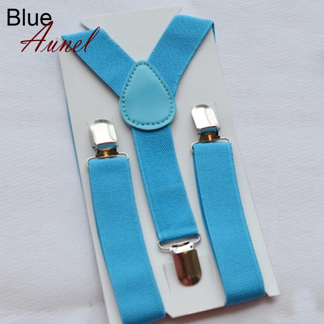 Модні дитячі підтяжки Y-образного типу, еластичні регульовані підтяжки синій
Модні дитячі підтяжки Y-образного типу, еластичні регульовані підтяжки синій