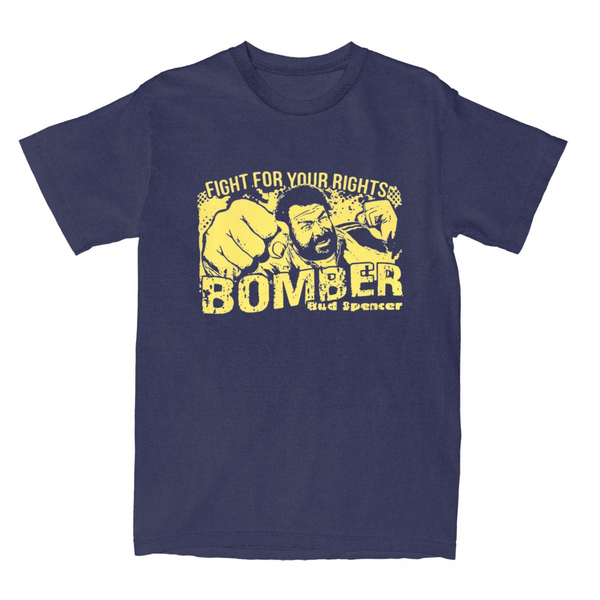Bud Spencer Italian Actor TShirt Summer Yellow Y2K Funny TShirts Pure Cotton Tee Shirt For Unisex ShortSleeved Casual Clothes 4XL
Bud Spencer Italian Actor TShirt Summer Yellow Y2K Funny TShirts Pure Cotton Tee Shirt For Unisex ShortSleeved Casual Clothes 4XL