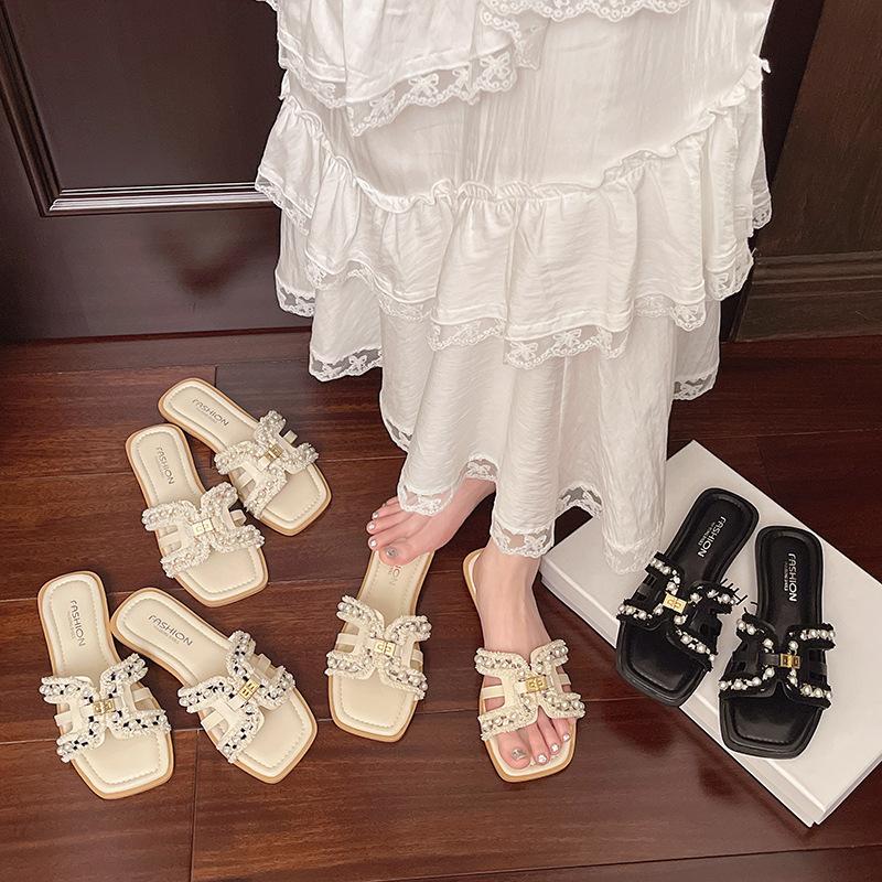 New pearl beach 2025 drag summer flat slippers women s wear soft bottom versatile H sandals 35 синий
New pearl beach 2025 drag summer flat slippers women s wear soft bottom versatile H sandals 35 синий