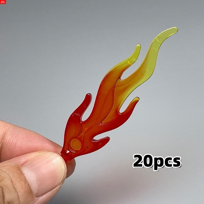 Non-Toxic 20Pcs Moc Bricks Flame Fire Torch With Feather Tail Fit With 85959 6126 64647 Building Blocks Toys Kids Gift
Non-Toxic 20Pcs Moc Bricks Flame Fire Torch With Feather Tail Fit With 85959 6126 64647 Building Blocks Toys Kids Gift