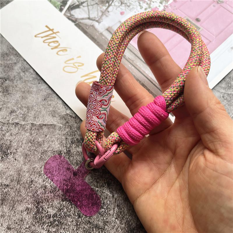 Lanyard Strap for Phone Charms Colorful Cellular Strap with Patch Phone Wrist Strap Anti-lost Keychain Lanyard Premium Pendant рожевий червоний колір
Lanyard Strap for Phone Charms Colorful Cellular Strap with Patch Phone Wrist Strap Anti-lost Keychain Lanyard Premium Pendant рожевий червоний колір