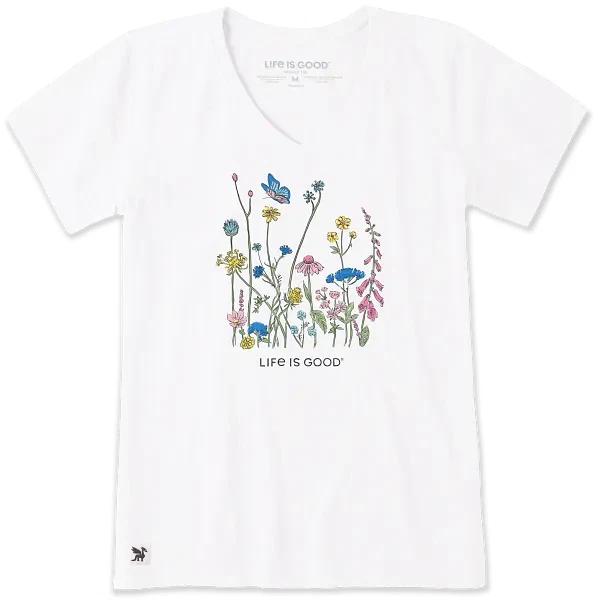 Life is Good Women s Butterfly Flowers Short Sleeve Crusher-LITE Tee Cloud White XL
Life is Good Women s Butterfly Flowers Short Sleeve Crusher-LITE Tee Cloud White XL