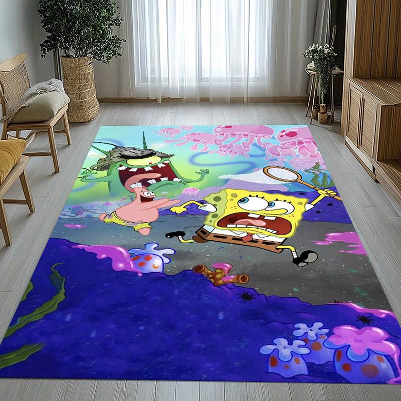 Funny S-SpongeBob Patrick Star Cartoon Living Room Non-Slip Area Rug Soft Carpet for Bedroom Playroom Sofa,Home Decor Doormat 40x60cm
Funny S-SpongeBob Patrick Star Cartoon Living Room Non-Slip Area Rug Soft Carpet for Bedroom Playroom Sofa,Home Decor Doormat 40x60cm