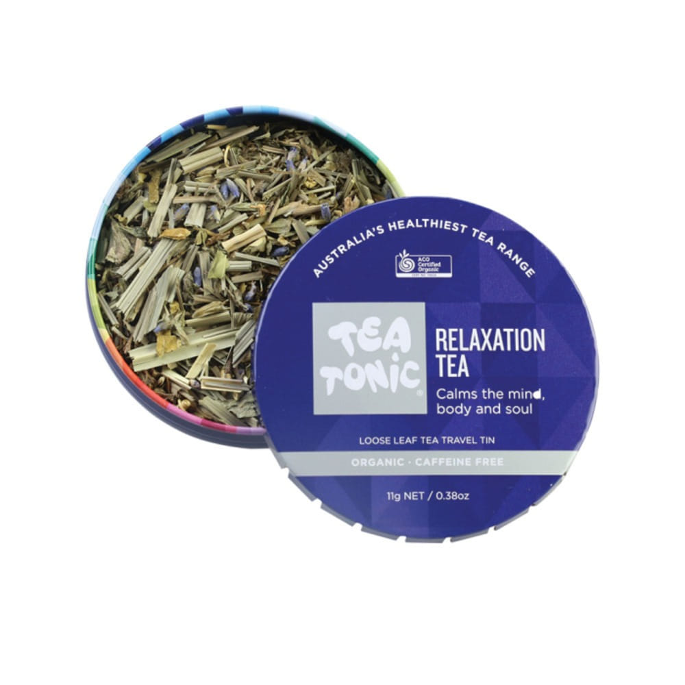 Tea Tonic Organic Relaxation Tea Travel Tin 8g
Tea Tonic Organic Relaxation Tea Travel Tin 8g