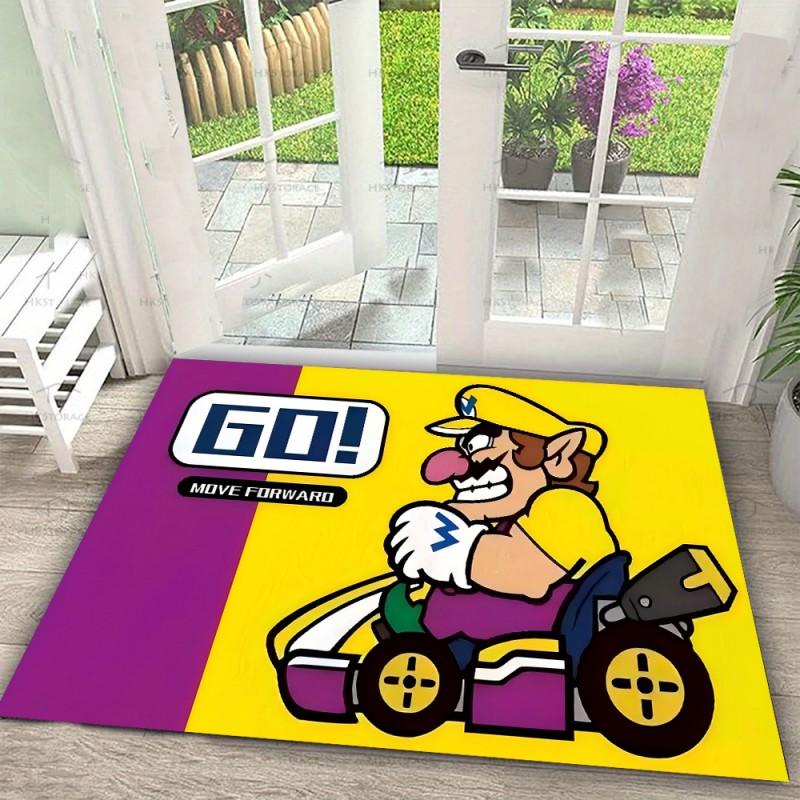 Super Mario Race Car Game Doormat Carpet for Home Living Room Bedroom Sofa Doormat Kitchen Decor,Non-slip Floor Mat 60cmx90cm
Super Mario Race Car Game Doormat Carpet for Home Living Room Bedroom Sofa Doormat Kitchen Decor,Non-slip Floor Mat 60cmx90cm