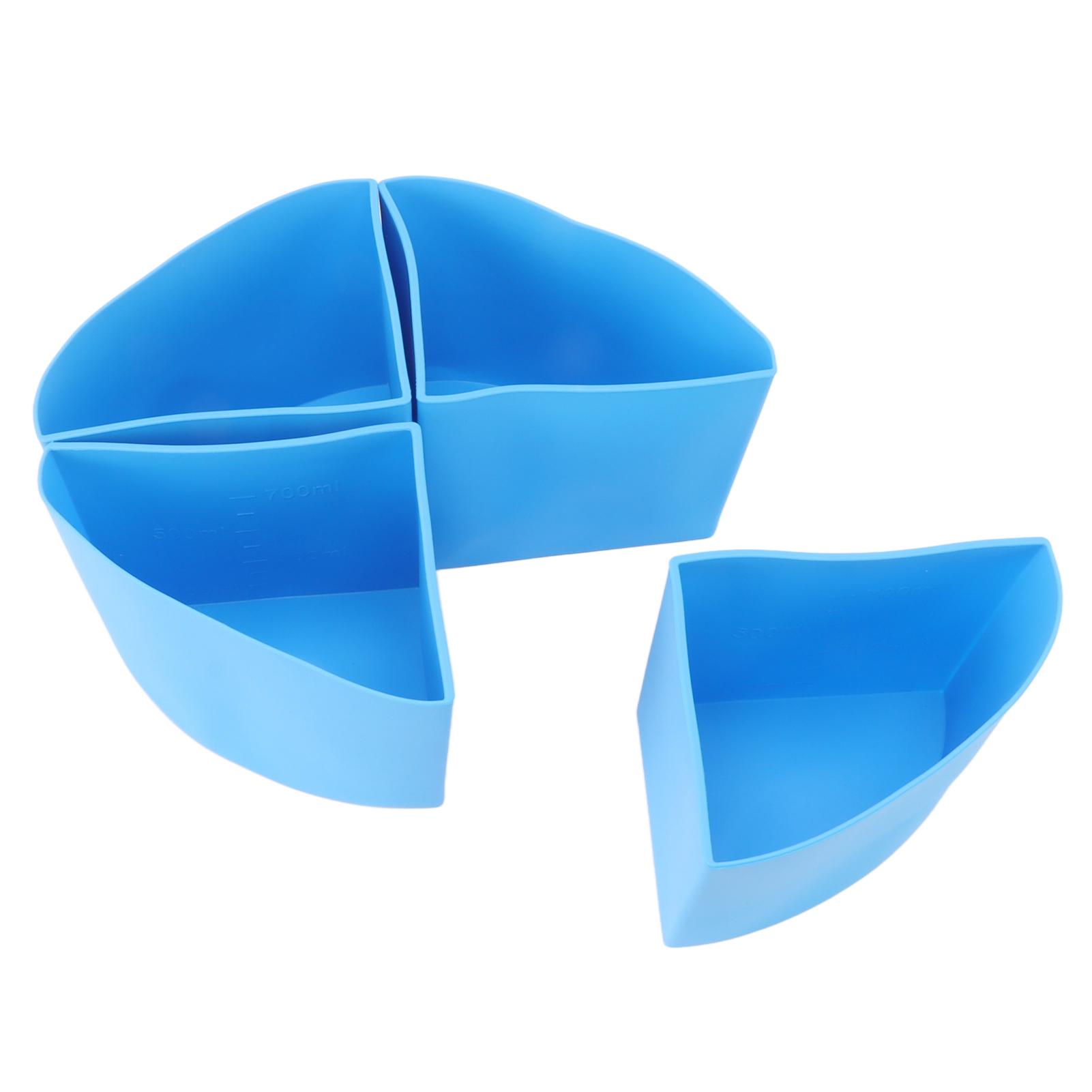 Slow Cooker Divider Liner 4 in 1 Silicone Reusable Leakproof Cooking Liner for 6 Quart Pot Blue L(for 6.5-9kg) сірий колір
Slow Cooker Divider Liner 4 in 1 Silicone Reusable Leakproof Cooking Liner for 6 Quart Pot Blue L(for 6.5-9kg) сірий колір