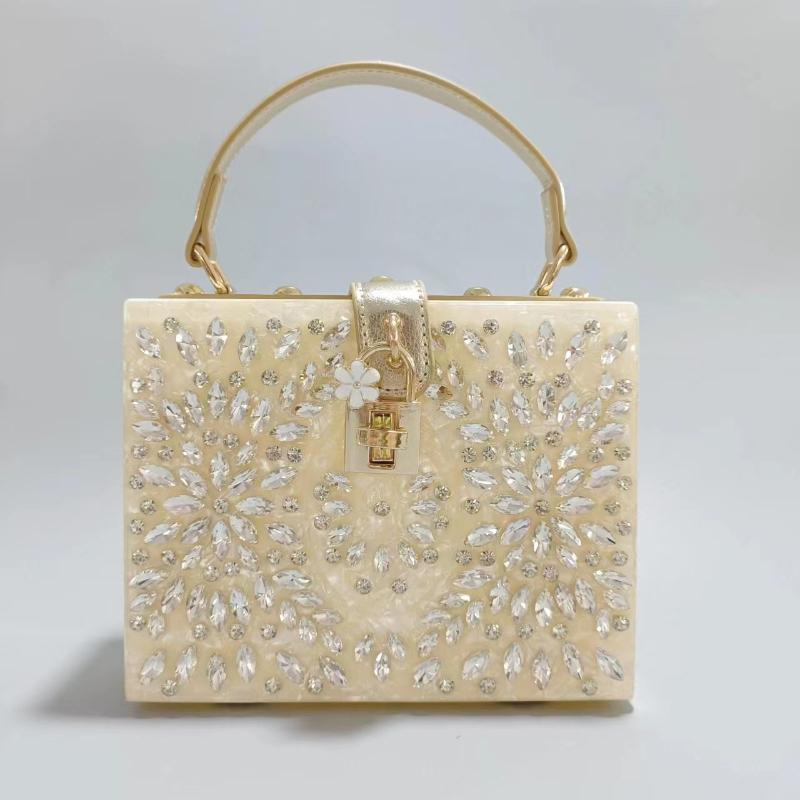 Diamond Evening Bag Shoulder Crossbody Large Capacity Wedding Acrylic Handbag New Brand Women s Luxury Designer Bags Rectangular 19x15x7cm білий
Diamond Evening Bag Shoulder Crossbody Large Capacity Wedding Acrylic Handbag New Brand Women s Luxury Designer Bags Rectangular 19x15x7cm білий
