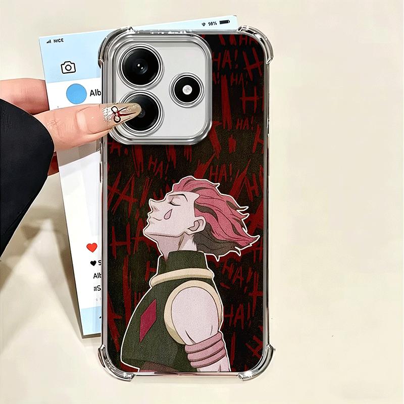 Hunter X-Hunters Hisoka Soft Phone Case For Xiaomi Poco X7 X8 Pro Max X6 X5 X3 F8 Ultra F7 M8 M7 M5S Redmi 15C 15A 15 14C 13C 12 Xiaomi Redmi 13
Hunter X-Hunters Hisoka Soft Phone Case For Xiaomi Poco X7 X8 Pro Max X6 X5 X3 F8 Ultra F7 M8 M7 M5S Redmi 15C 15A 15 14C 13C 12 Xiaomi Redmi 13