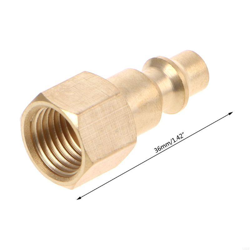 Brass 1/4 NPT Quick Connector Air Hose Fittings Air Compressor Coupler CN
Brass 1/4 NPT Quick Connector Air Hose Fittings Air Compressor Coupler CN