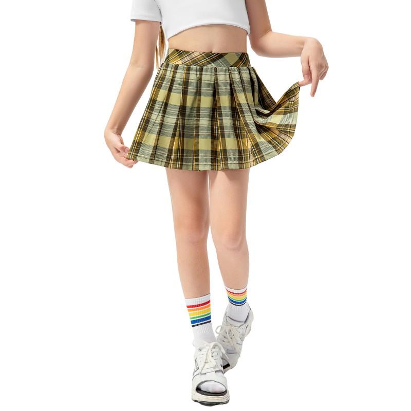 Детская клетчатая юбка для девочек, шорты, теннисная юбка, спортивные штаны, юбка 150 жёлтый
Детская клетчатая юбка для девочек, шорты, теннисная юбка, спортивные штаны, юбка 150 жёлтый