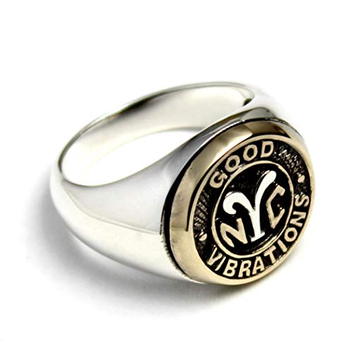 Good Vibrations New York Subway NYC Token Coin Ring (17)
Good Vibrations New York Subway NYC Token Coin Ring (17)