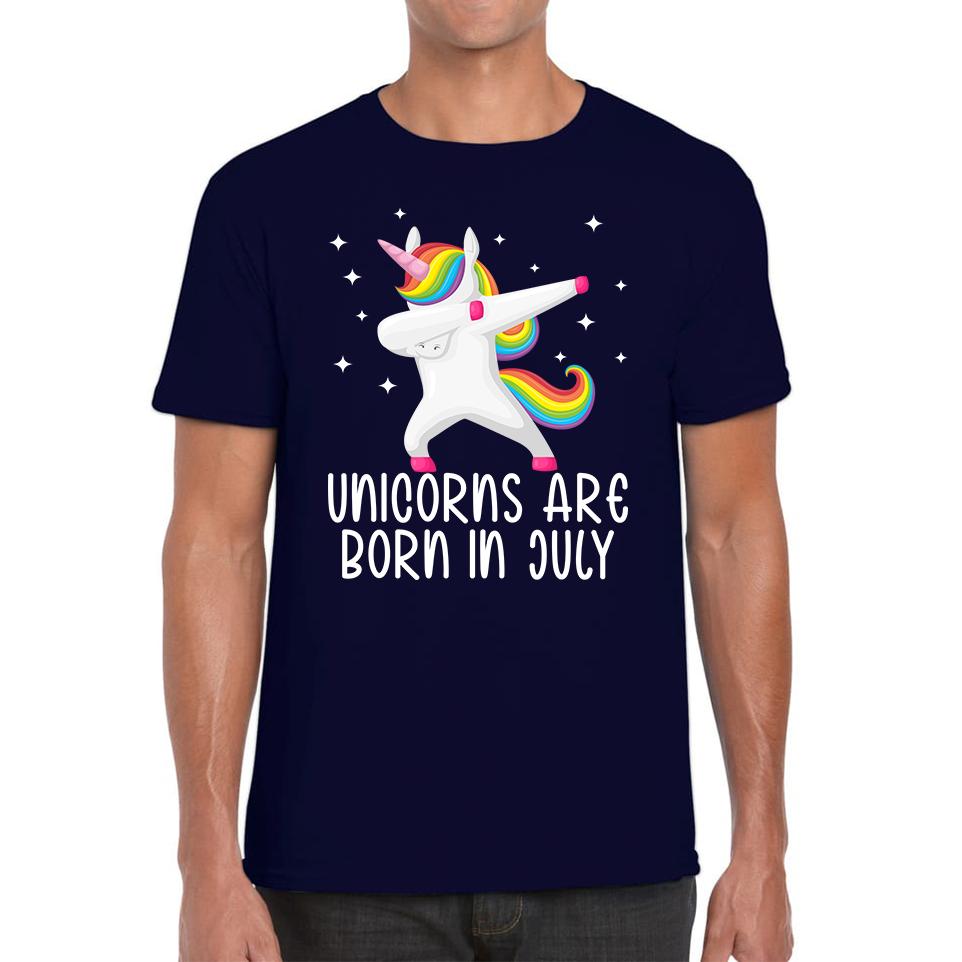 Unicorns Are Born In July Dabbing Unicorn Funny Birthday Month Novelty Slogan Mens Tee Top 2XL
Unicorns Are Born In July Dabbing Unicorn Funny Birthday Month Novelty Slogan Mens Tee Top 2XL