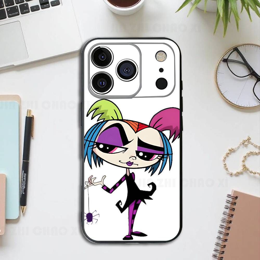 Creepie Cartoon Black Phone Case For IPhone 17 16 15 14 13 12 13 12 11 Pro Max Plus XS XR Silicone Soft Back Cover iPhone13
Creepie Cartoon Black Phone Case For IPhone 17 16 15 14 13 12 13 12 11 Pro Max Plus XS XR Silicone Soft Back Cover iPhone13