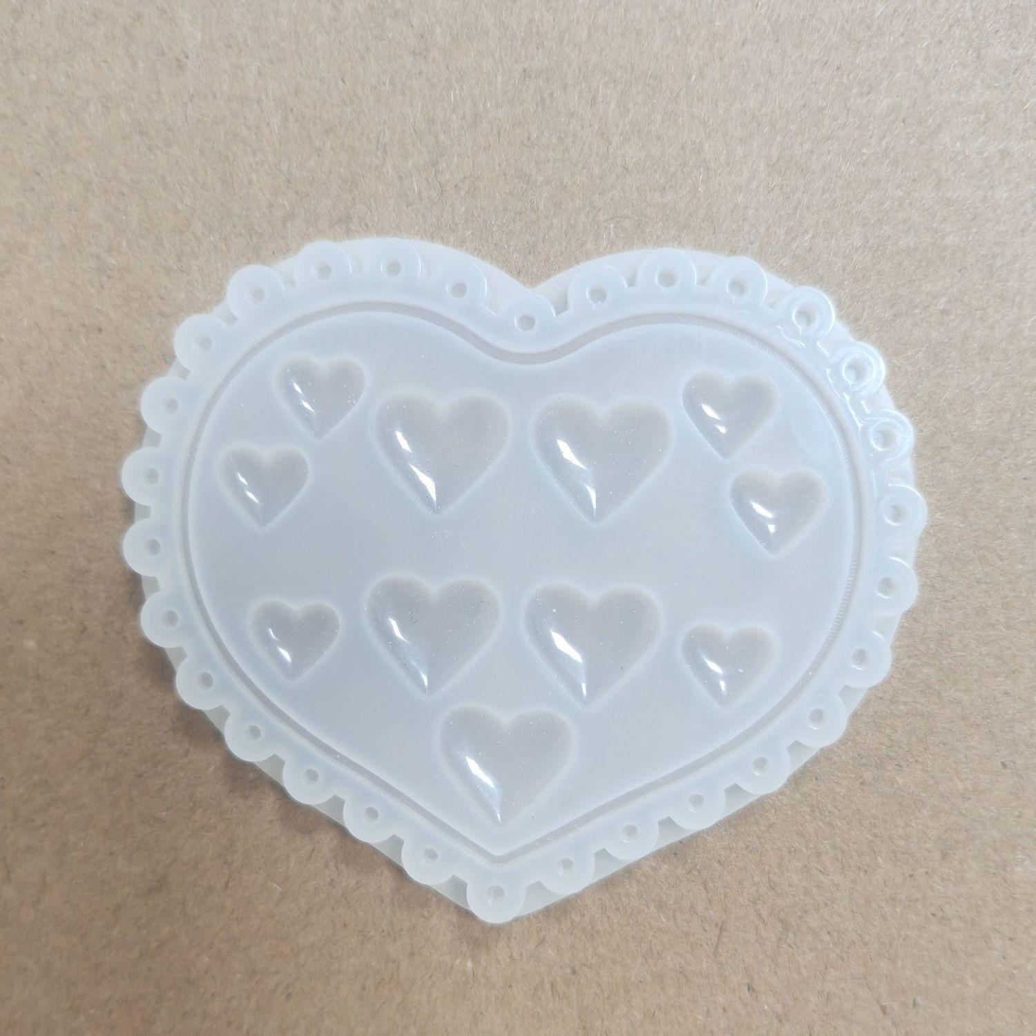 Heart-Shaped 3D Silicone Nail Art Mold and Decorating Tool
Heart-Shaped 3D Silicone Nail Art Mold and Decorating Tool