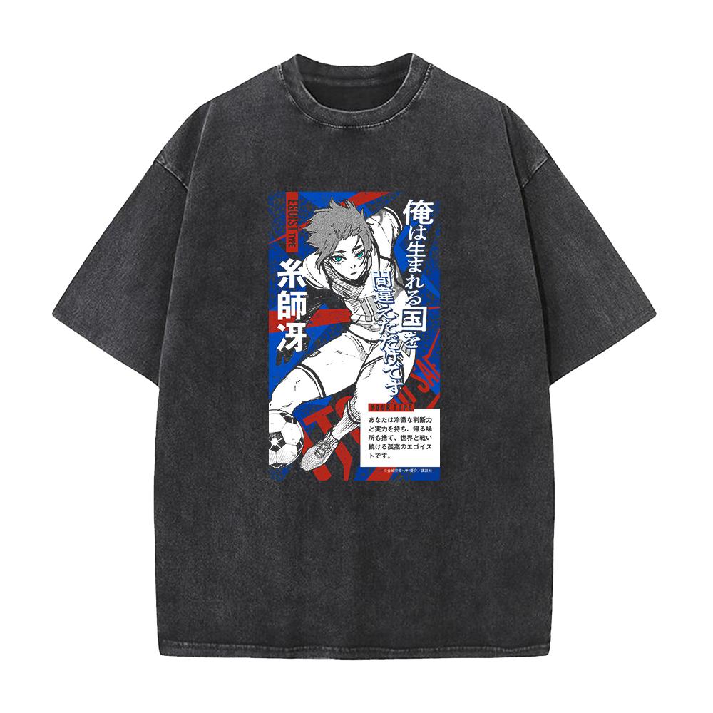 Anime BLUE LOCK Itoshi Sae Graphic Washed Tee Men Manga Cotton Tshirts Vintage Oversized T Shirt Harajuku Male Casual T-shirt S коричневий
Anime BLUE LOCK Itoshi Sae Graphic Washed Tee Men Manga Cotton Tshirts Vintage Oversized T Shirt Harajuku Male Casual T-shirt S коричневий