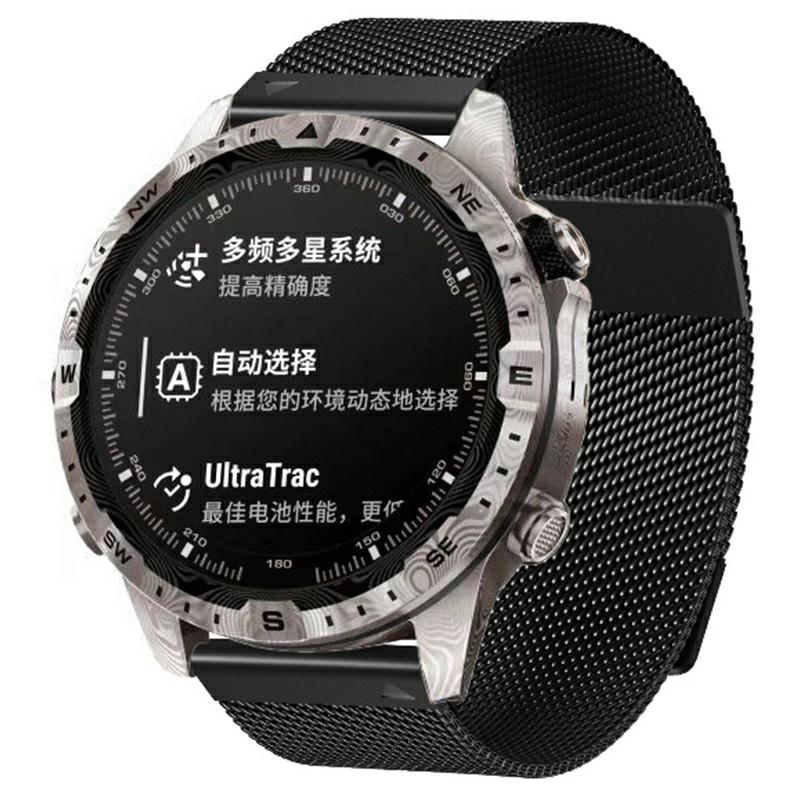 For Garmin Smart Watch 22mm Wrist Band Magnetic Milanese Loop Watch Band Titanium Grey
For Garmin Smart Watch 22mm Wrist Band Magnetic Milanese Loop Watch Band Titanium Grey