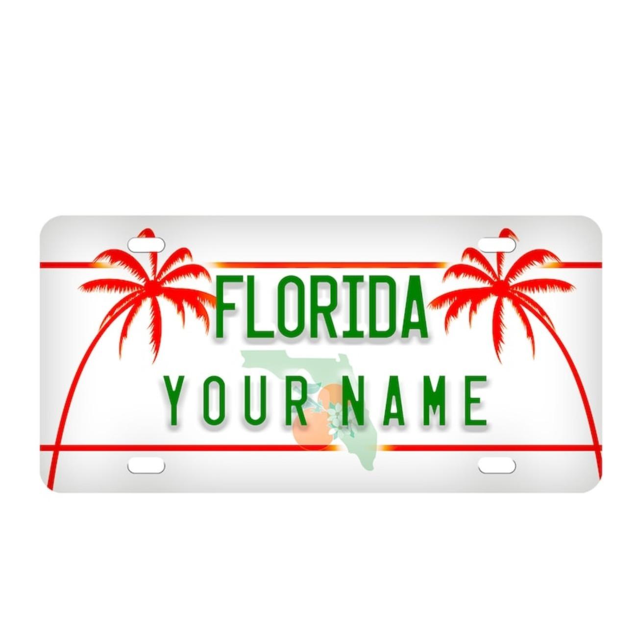 Custom Aluminum License Plate Florida Design Car Motorcycle Wall Decor Sunshine State Souvenir білий
Custom Aluminum License Plate Florida Design Car Motorcycle Wall Decor Sunshine State Souvenir білий