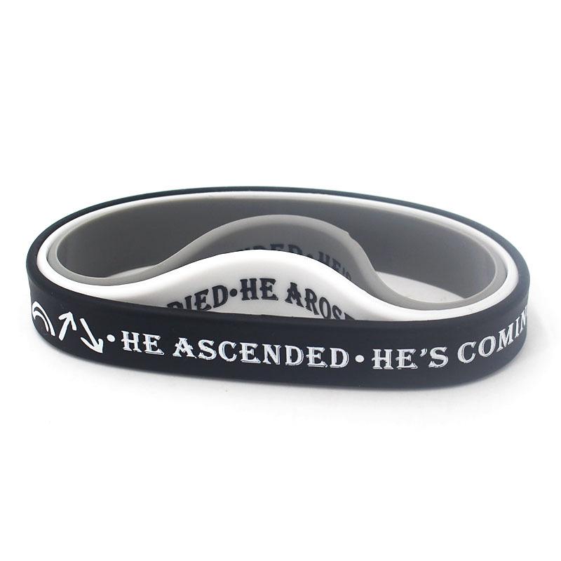 3Pcs Bible Verses Bracelets Motivational Christian Rubber Bracelets Faith Hope Wristbands Bracelets for Men Women Teens
3Pcs Bible Verses Bracelets Motivational Christian Rubber Bracelets Faith Hope Wristbands Bracelets for Men Women Teens