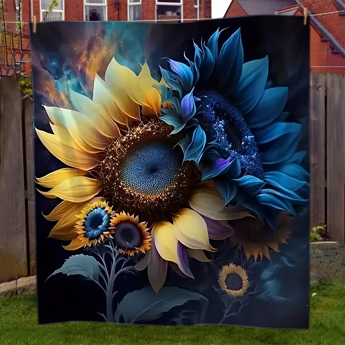 Sunflower Galaxy Printed Blanket Soft Flannel Throw Cover for Couch Bed Winter Warm Cozy Home Decor 75x90cm
Sunflower Galaxy Printed Blanket Soft Flannel Throw Cover for Couch Bed Winter Warm Cozy Home Decor 75x90cm