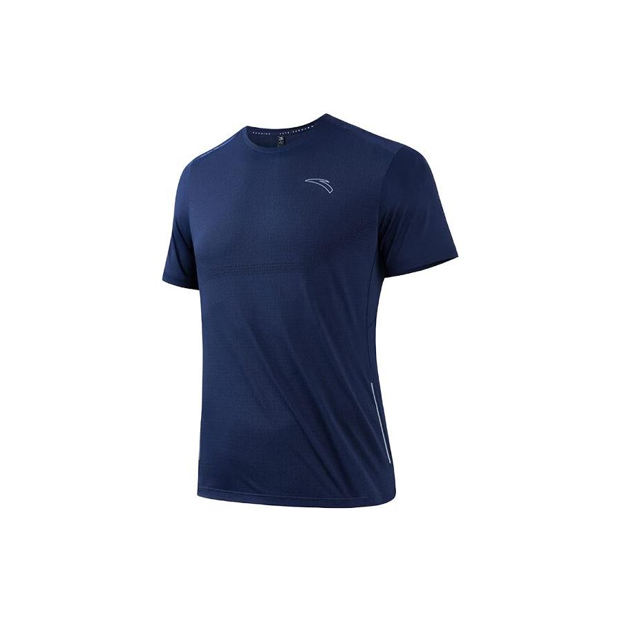 Anta Running Series Solid Color Quick-Dry Training Short Sleeve T-Shirt Men Tops Chaos-Blue 152335101-7 S
Anta Running Series Solid Color Quick-Dry Training Short Sleeve T-Shirt Men Tops Chaos-Blue 152335101-7 S