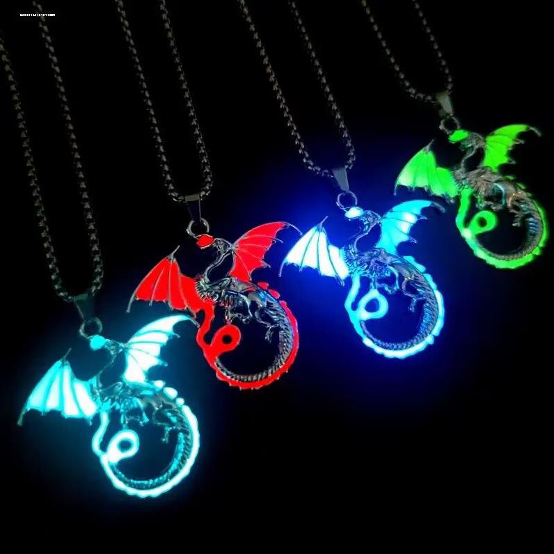 Domineering luminous flame dragon necklace men s cool luminous dragon 2025 new fashion trendy men s pendant couple jewelry Default
Domineering luminous flame dragon necklace men s cool luminous dragon 2025 new fashion trendy men s pendant couple jewelry Default