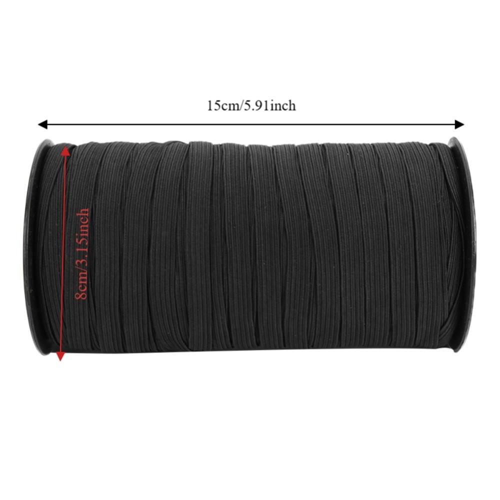 1pcs 100 Yards Length Flat Knitted Elastic Heavy Stretch Elastic Cord Rope Sewing Accessory чёрный
1pcs 100 Yards Length Flat Knitted Elastic Heavy Stretch Elastic Cord Rope Sewing Accessory чёрный