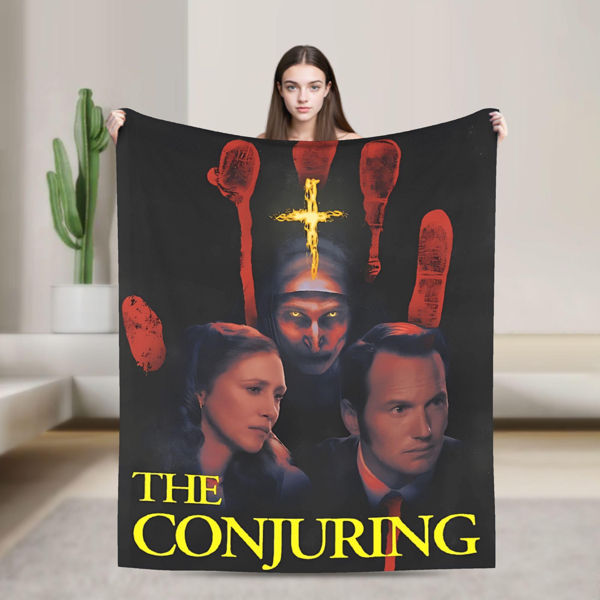 The Conjuring Ghost House Blanket Quality Warm Soft Throw Blanket Winter Airplane Travel Living Room Fluffy Bedspread 130x150cm
The Conjuring Ghost House Blanket Quality Warm Soft Throw Blanket Winter Airplane Travel Living Room Fluffy Bedspread 130x150cm
