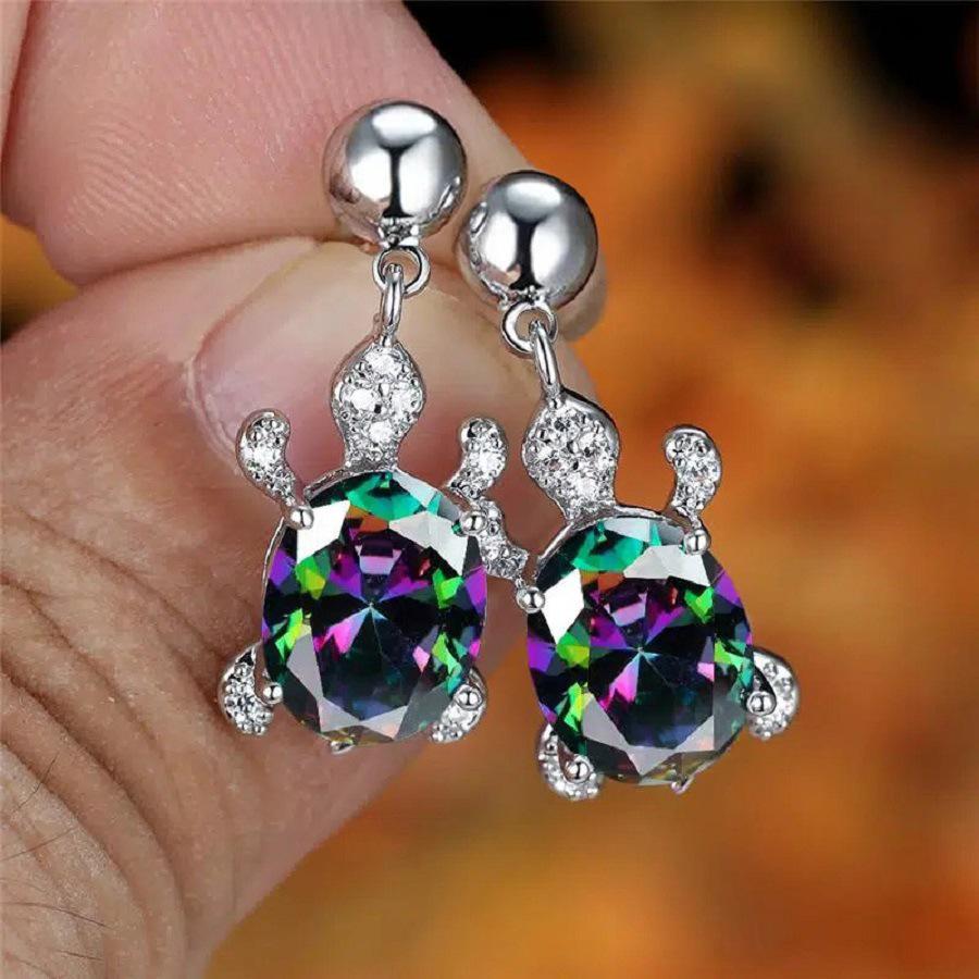 Серьги Huajie Creative Turtle Animal Earrings - Модные европейские и американские модные украшения
Серьги Huajie Creative Turtle Animal Earrings - Модные европейские и американские модные украшения