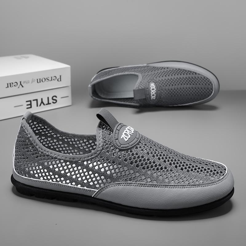 Men s Summer Loafers Soft Man Casual Slip-on Cutout Footwear Tenis Masculino Shoes for Men Zapatos Lightweight Non Slip Sneakers 39 сірий колір
Men s Summer Loafers Soft Man Casual Slip-on Cutout Footwear Tenis Masculino Shoes for Men Zapatos Lightweight Non Slip Sneakers 39 сірий колір