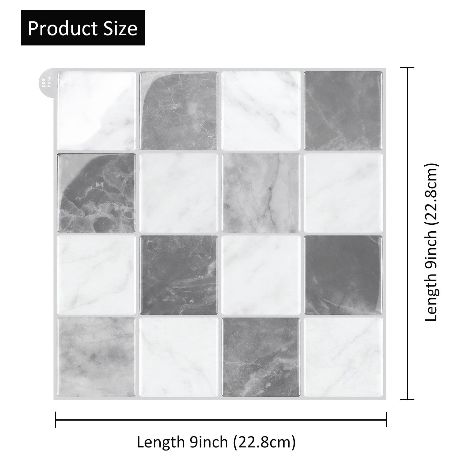 5/10pcs Peel and Stick Square Wall Sticker 3D DIY Wall Tiles Strong Adhesive Vinyl Wallpaper Easy to Install for Home Renovation 5 Sheets
5/10pcs Peel and Stick Square Wall Sticker 3D DIY Wall Tiles Strong Adhesive Vinyl Wallpaper Easy to Install for Home Renovation 5 Sheets