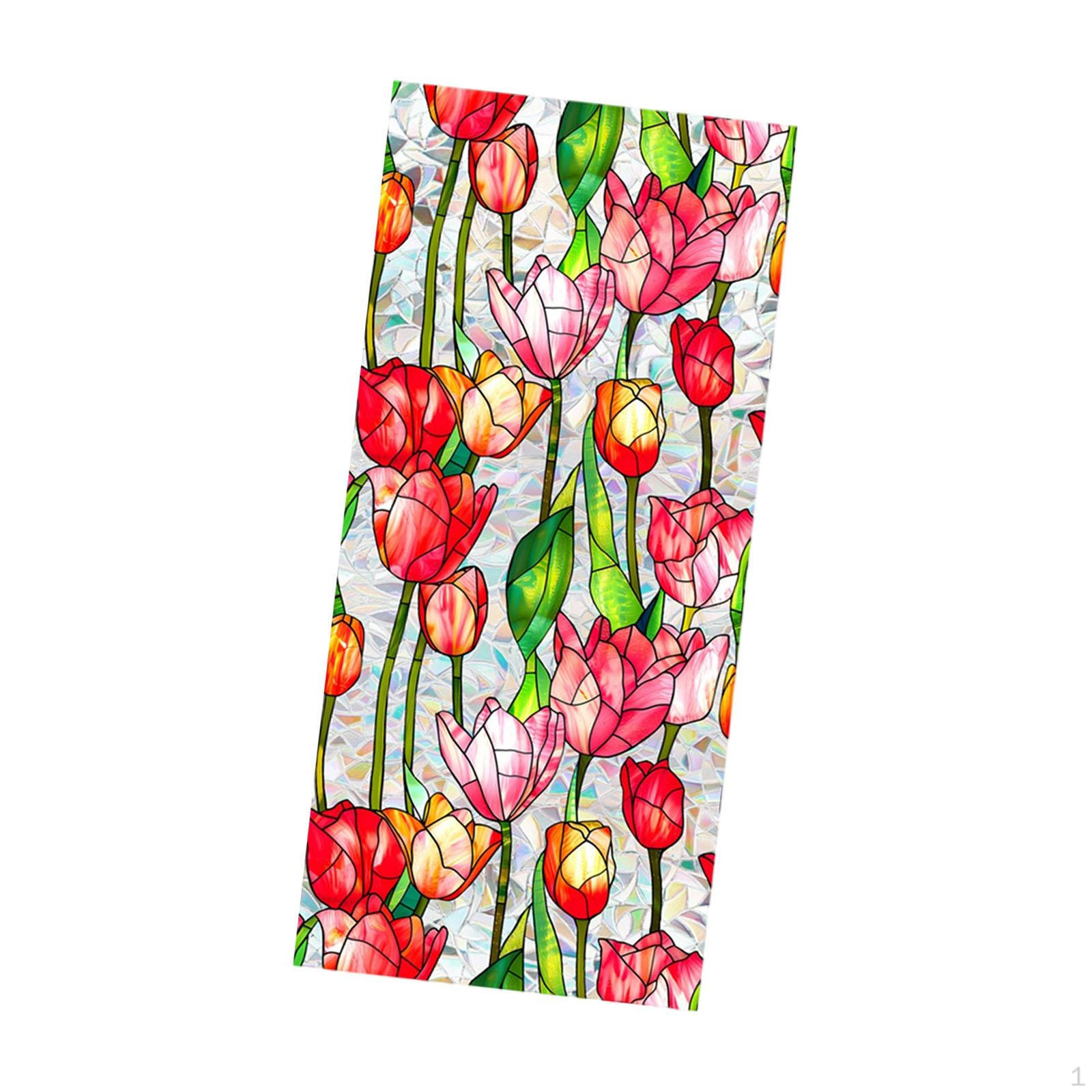 Квітка Вікно Cling Скло Наклейка Наклейка Покриття офісу Орнаменти Конфіденційність Плівка Static Tulip
Квітка Вікно Cling Скло Наклейка Наклейка Покриття офісу Орнаменти Конфіденційність Плівка Static Tulip